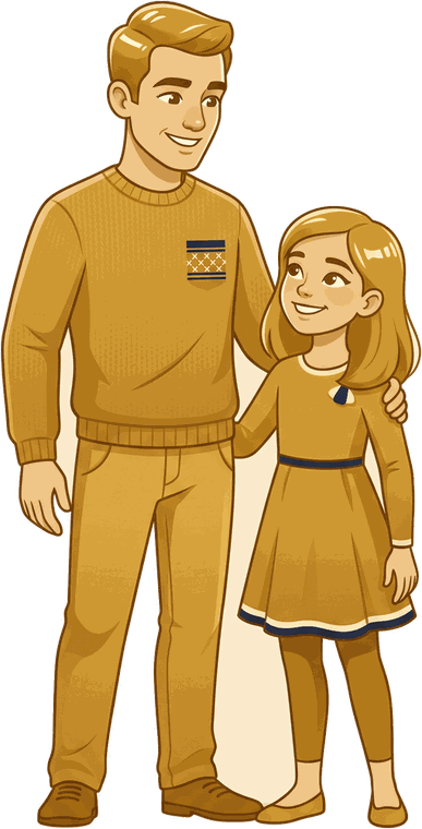 Dad + child